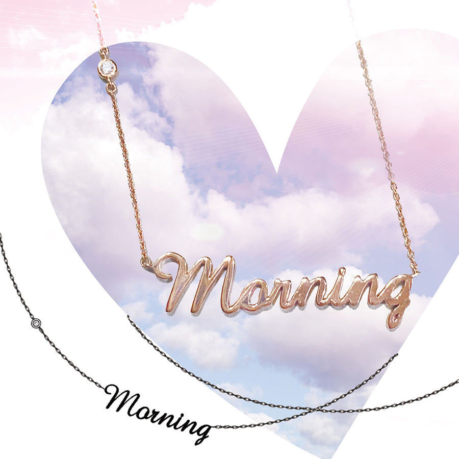 【Bespoke】Personalized Diamond Name Necklace 14K, 18K Solid Gold